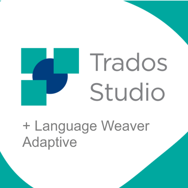 Trados Studio 2024 Freelance + Language Weaver Adaptive